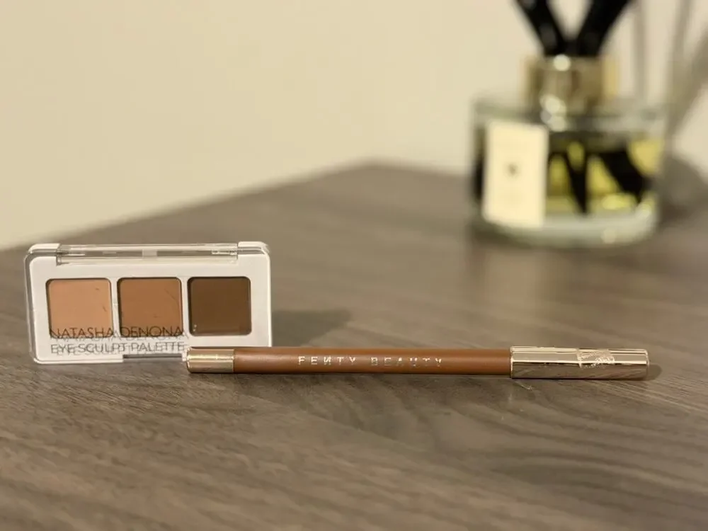 Natasha Denona Mini Eye Sculpt + Fenty Beauty Trace’d Out Lip Liner NEW